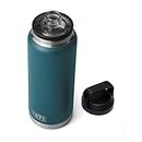 YETI Rambler 36 oz Bottle, Vacuum Insulated, Stainless Steel with Chug Cap, Agave Teal