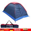 1~2 Person Man Pop Up Tent Camping Festival Hiking Family Travel Shelter