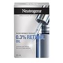 Neutrogena Anti Aging Retinol Oil for Face, Rapid Wrinkle Repair Face Serum and Eye Serum, 30 Milliliters