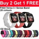 For Fitbit Versa 3 /Sense Replacement band bands tracker Watch Straps Wristband