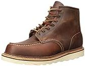 Red Wing Heritage Men's Classic 1907 6-Inch Moc Toe Boot,Copper Rough & Tough,12 D US