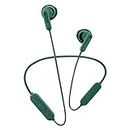 JBL Tune 215BT, 16 Hrs Playtime with Quick Charge, in Ear Bluetooth Wireless Earphones with Mic, 12.5mm Premium Earbuds with Pure Bass, BT 5.0, Dual Pairing, Type C & Voice Assistant Support (Green)