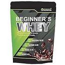 Beginner's Whey Whey Protein Powder Supplement Muscle Building Protein Muscle Gain Bodybuiding Gym Preworkout No Added Sugar, Faster Muscle Recovery & Improved Strength (1 Kg)