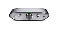iFi ZEN DAC V2 - Convertisseur numérique analogique de bureau avec USB 3.0 B Entrée uniquement/Sorties : 6,3 mm asymétrique / 4,4 mm symétrique/RCA - DECODEUR MQA - Mise à niveau du système audio