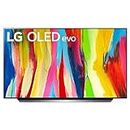 LG 48-Inch Class OLED evo C2 Series Alexa Built-in 4K Smart TV, 120Hz Refresh Rate, AI-Powered 4K, Dolby Vision IQ and Atmos, WiSA Ready, Cloud Gaming (OLED48C2PUA, 2022) (Renewed)