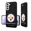 Pittsburgh Steelers Personalized EndZone Plus Design Galaxy Bump Case