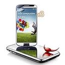 Huhebne 3 Packs Mirror Front Screen Protector fit for The New Galaxy S4 SIV i9500