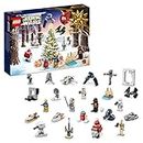 LEGO 75340 Star Wars Calendario dell'Avvento 2022, 24 Mini Costruzioni per Bambini, Regali di Natale con Personaggi R2-D2, Darth Vader e Droide Gonk