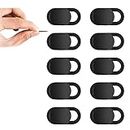 10-Pack Webcam Cover for Amazon Echo Spot, T Tersely 0.022 Inch Ultra Thin Laptop Camera Cover Slide fits Smartphone, iPad, Desktop, PC, MacBook, Mac, iMac, Computer, Protecting Privacy Security