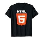 HTML5 HTML Logo, Web Designer Frontend Software Engineer T-Shirt