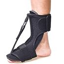 NUCARTURE Adjustable Foot Drop Splint for Men Plantar Fasciitis Heel Support Brace for Women Pain Relief Ankle Night Splint for Left and Right(1 PC)