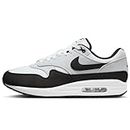 Nike Air Max 1 Mens Shoes, White/Pure Platinum/Black, 11.5