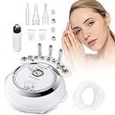 3 in 1 Diamond Microdermabrasion Machine Professional Beauty Facial Skin Care Equipment Microdermabrasion Device with Vacuum Spray for Salon Personal Home Use(Strong Suction Power: 65-68cmhg)