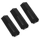 BBQ Future 16 5/16" Heat Plates Replacement Parts for Cuisinart and Centro Gas Grill, Cuisinart 85-3030-8 85-3079-4 G41208 G41209, Centro G4120 85-1614-2, Porcelain Steel, 3 Pack