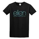 Ellen Degeneres Degeneres Show. O Neck Men T-Shirt T-Shirt Black S