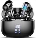 Wireless Earbuds, Bluetooth Ear Buds 5.3 Mini HiFi Stereo with 4 ENC Noise Cancelling Mics Wireless Headphones, in Ear Earphones 40H IP7 Waterproof, USB C, Bluetooth Headset for Sports, Gym, Workout