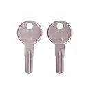 E04 Pair of 2 Replacement Keys for Locks with E04 Code Husky/Yukon/Harbor Freight. Cut to Code by keys22 (E04)
