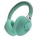 ZEBRONICS Duke 60hrs Playback Bluetooth Wireless Over Ear Headphone with Mic (Green)