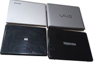 Laptops Lot of 4 for Sale. Lenovo, Toshiba HP &  Sony X Parts or Scrap Pre-owned