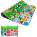 Waterproof Double Side Playmat for Babies Crawling Mat for Kids Picnic Baby Mat