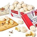 David's Cookies Celebrate Moms Butter Pecan Meltaways Sweet Sampler Tin - Butter Cookies with Crunchy Pecans, Soft, And Melt In Your Mouth Flavorful Cookies - Gourmet Mother's Day Food Gift 16oz