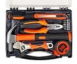 IBELL HT17-30 Hand Tool Kit for Household DIY & Emergency Maintenance (14 Pieces)