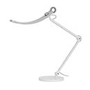 BenQ WiT e-Reading Desk Lamp | Eye-Caring for Home Office, Reading, Study, Craft | Ultrawide, Bright, Dimmable with 13 Colour Modes | Adjustable Arm | Matte Silver