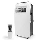 Serene Life Portable Electric Air Conditioner Unit-900W 10,000 BTU Power Plug-in AC Cold Indoor Room Conditioning System with Cooler, Dehumidifier, Fan, Exhaust Hose, Window Seal, Wheels, Remote