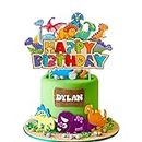Zyozique 1 Pc Dinosaur cake topper - Dinosaur cake Toppers for Kids Birthday Baby Shower Party Decorations Supplies