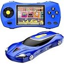 Toy Rush Handheld Game Video Game Console 620 Retro Games Support Connecting TV Game for Kids Boys,Birthday Gifts Video Game Console, Retro Mini Game for Kids, Rechargeable 8 Bit Classic (Blue)