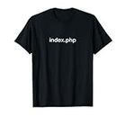 php.index php index file php engineer T-Shirt