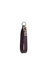 Victoria's Secret Wristlet Strap Keychain, Black Violet Woven, One size (111)