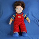 Vintage My Buddy Doll 1980s Hasbro Original Outfit Brown Hair Blue Eyes W/ Shoes