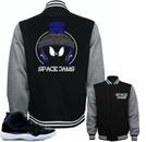 Jacket to match Air Jordan Retro 11 Space Jam sneakers "Marvin XI" Black Jacket