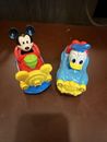 Vtech Disney Go Go Smart Wheels Musical Cars Mickey Mouse Train And Donald