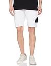 Adidas Men's Bermuda Shorts (IC3738_White/Black_L)