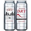Asahi Super Dry Beer, Authentic Japanese Beer, Unique Refreshing Taste, Dry and Crisp Beer, 5.0% ABV, 500mL (Case of 24 Cans)