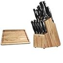 Miracle Blade IV World Class Professional 18 Piece Set and Cutting Board Bundle