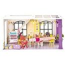 Ropuzzle Dollhouse DIY Miniaturas Kits para niños, escala 1:24, casa pequeña con muebles y accesorios, mini casa verde de madera con luces, para adultos a partir de 14 años (hora de fiesta)