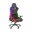 X Rocker Stinger RGB ergonomischer Gaming Stuhl / Bürostuhl / Schreibtischstuhl mit 3D-Armlehnen & Neo Motion Beleuchtung, drehbar und höhenverstellbar bis 120kg