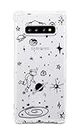 FAteam Case for Galaxy S 10 Plus,with Reinforced Corners TPU Soft Bumper Space Cartoon Design Clear Phone Case Compatible with Samsung Galaxy S 10 Plus 2019 Release