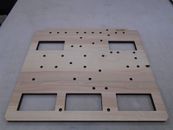 Repuesto de caja trasera Stern Star Gazer pinball panel de luz madera