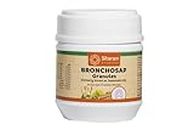 Sitaram Ayurveda Bronchosap Granules 100 Grm Common cold and cough Herbo-mineral remedy for breathing disorders. Clears respiratory tract congestion and improves respiratory functions.