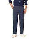 Amazon Essentials Men's Classic-Fit Wrinkle-Resistant Flat-Front Chino Pant, Navy, 40W x 32L