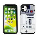 iPhone 11 Case R2D2 Droid Robot, IMAGITOUCH 2-Piece Style Armor Case with Flexible Shock Absorption Case & R2D2 Design Cover Hybrid for iPhone 11 (6.1 inch)- R2D2