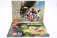 LEGO Lego Star Wars Technic Bionicle Producto Marketing Lote Libros Promocionales 2001 2002