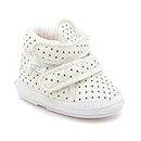 CHIU Baby Boy's and Baby Girl's White Modern Shoes (15-18 Months)