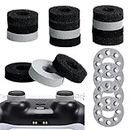 Beylos 18Pcs Precision Rings for Ps 5/Ps 4 Controller Accessories PS Xbo Series X/S Soft Easy Medium Hard Strength Motion Control Improve Game Accuracy Sensitivity (4 Different Strengths)