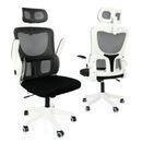 Office Chair Gaming Desk Chair Ergonomic Mesh Dynamic Lumbar Support White