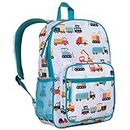 Wildkin Kids Everyday Backpack for Boys and Girls, Ideal for Size for Preschool, Kindergarten & Elementary, Kid Backpacks Measures 14.5 x 10.75 x 3.75 Inches, BPA-free, Olive Kids(Modern Construction)
